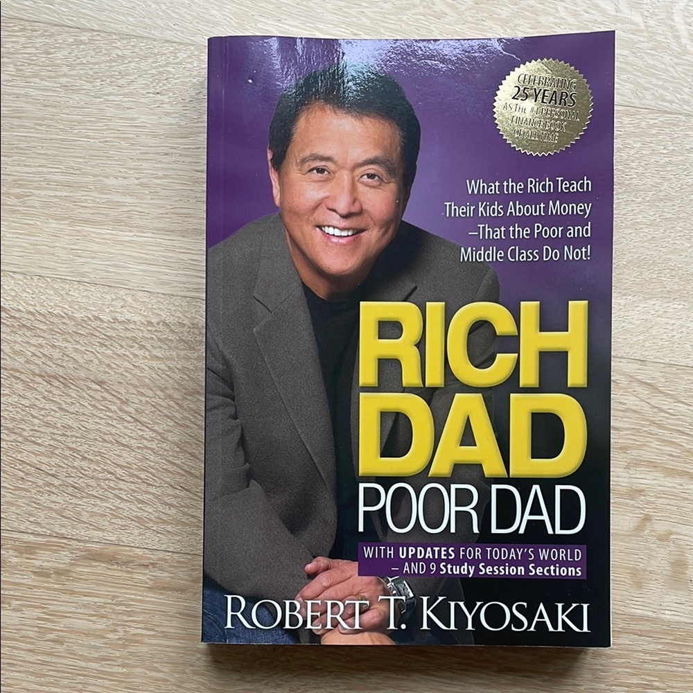 Rich Dad Poor Dad Book by Robert T. Kiyosaki